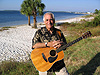 Old Folkie at the beach