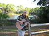 Old Folkie at the lake